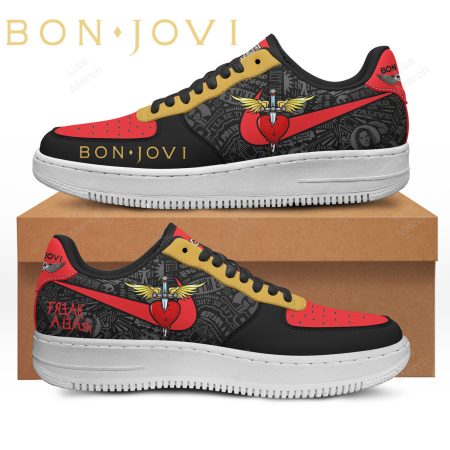 Bon Jovi Air Low-Top Sneakers Shoes For Men And Women