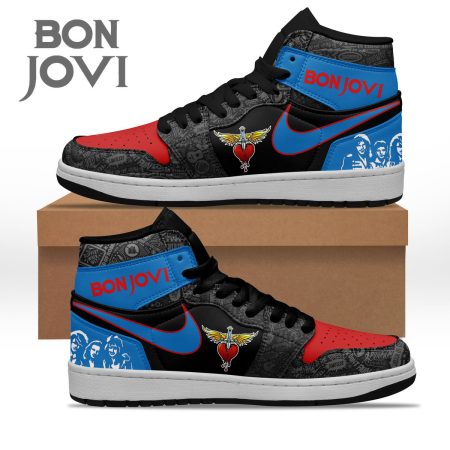 Bon Jovi AJ1 High Sneakers Shoes For Men And Women