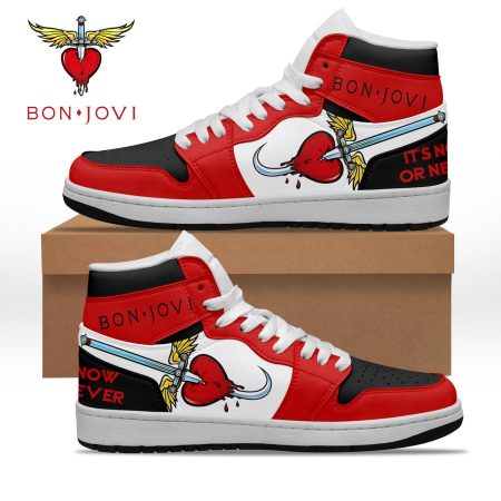 Bon Jovi AJ1 High Sneakers Shoes For Men And Women