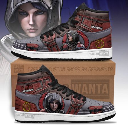 Borderlands AJ1 High Sneakers Shoes For Men And Women