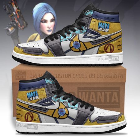 Borderlands AJ1 High Sneakers Shoes For Men And Women