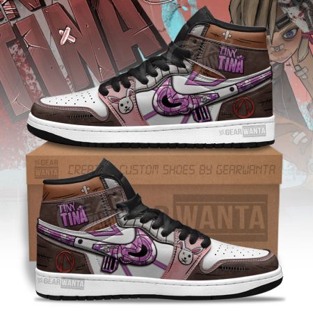 Borderlands AJ1 High Sneakers Shoes For Men And Women