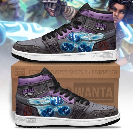 Borderlands AJ1 High Sneakers Shoes For Men And Women