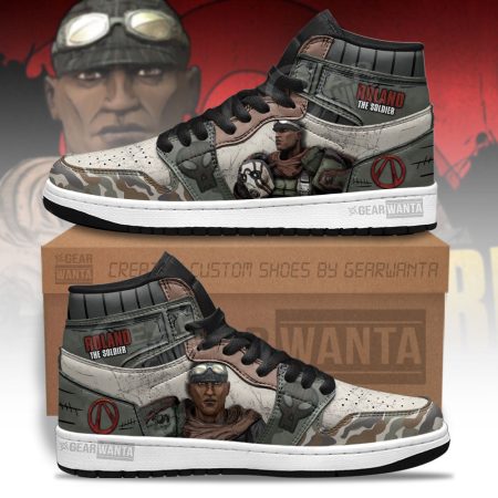 Borderlands AJ1 High Sneakers Shoes For Men And Women