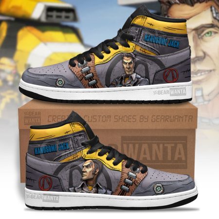 Borderlands AJ1 High Sneakers Shoes For Men And Women