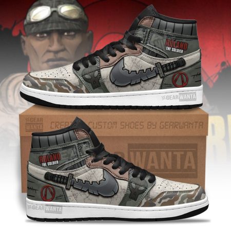 Borderlands AJ1 High Sneakers Shoes For Men And Women
