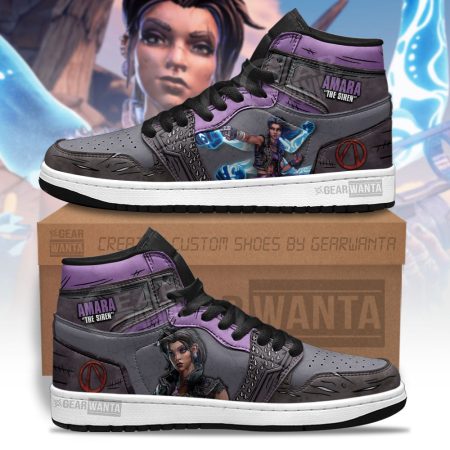 Borderlands AJ1 High Sneakers Shoes For Men And Women