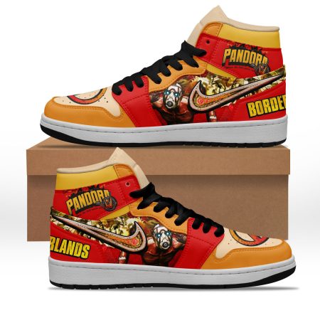 Borderlands AJ1 High Sneakers Shoes For Men And Women