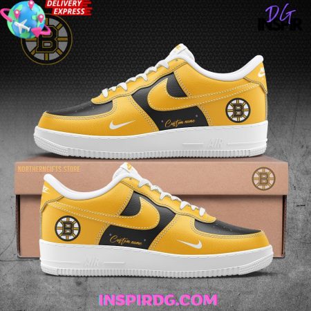 Boston Bruins Air Low-Top Sneakers Shoes For Men And Women