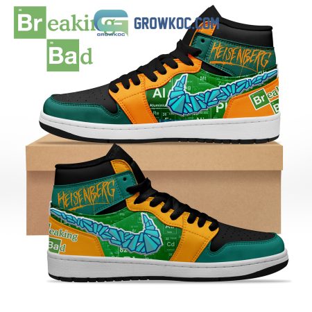 Breaking Bad Fan Love AJ1 High Sneakers Shoes For Men And Women