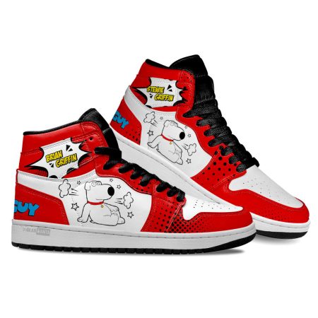 Brian Griffin AJ1 High Sneakers Shoes For Men And Women