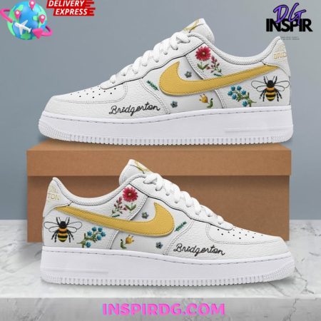 Bridgeton Bee White Air Low-Top Sneakers Shoes For Men And Women