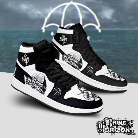 Bring Me The Horizon AJ1 High Sneakers Shoes For Men And Women