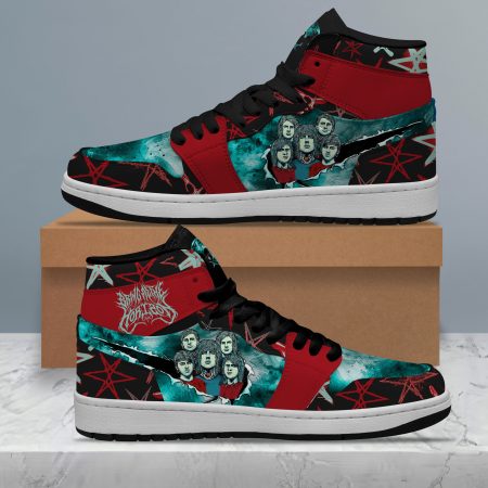 Bring Me The Horizon AJ1 High Sneakers Shoes For Men And Women