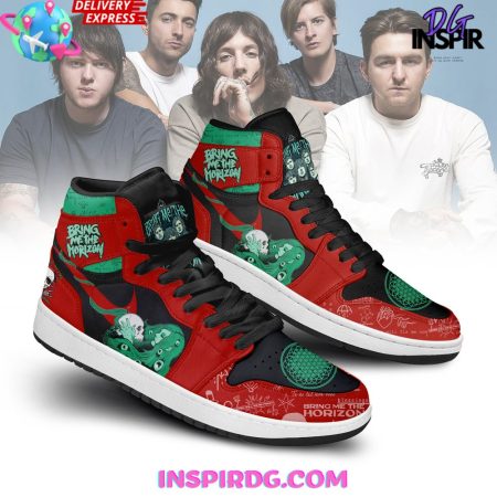 Bring Me the Horizon AJ1 High Sneakers Shoes For Men And Women