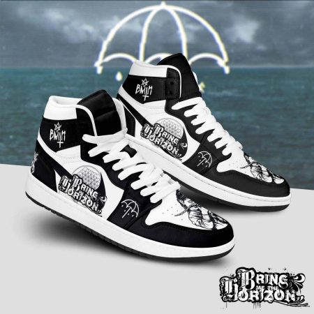 Bring Me The Horizon AJ1 High Sneakers Shoes For Men And Women