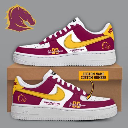 Brisbane Broncos Air Low-Top Sneakers Shoes For Men And Women