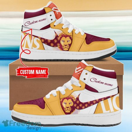 Brisbane Lions AJ1 High Sneakers Shoes For Men And Women