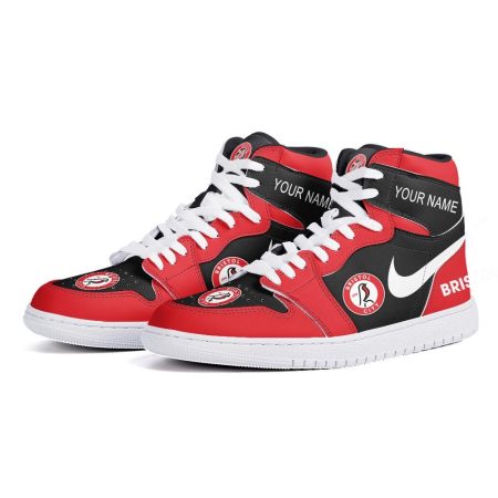 Bristol City AJ1 High Sneakers Shoes For Men And Women