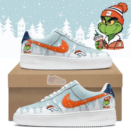 Broncos Football Grinchmas Air Low-Top Sneakers Shoes For Men And Women