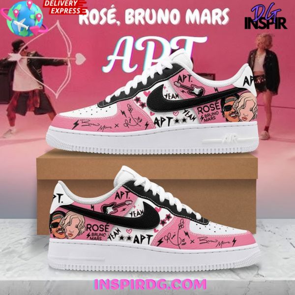 Bruno Mars x Rosé Air Low-Top Sneakers Shoes For Men And Women