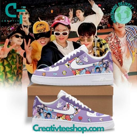BTS  Air Low-Top Sneakers Shoes For Men And Women