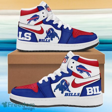 Buffalo Bills AJ1 High Sneakers Shoes For Men And Women