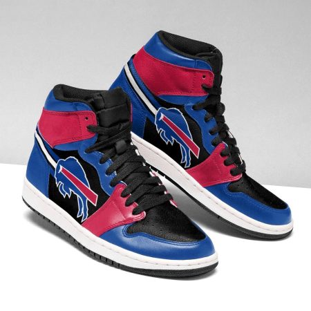 Buffalo Bills NFL AJ1 High Sneakers Shoes For Men And Women