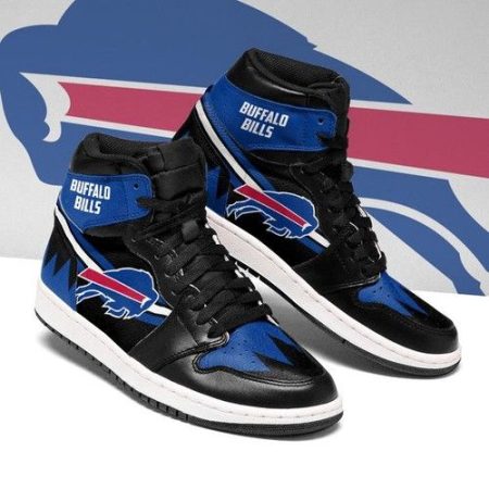 Buffalo Bills NFL AJ1 High Sneakers Shoes For Men And Women