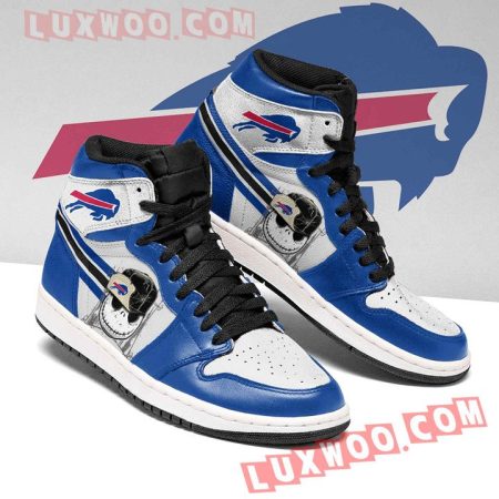 Buffalo Bills NFL AJ1 High Sneakers Shoes For Men And Women
