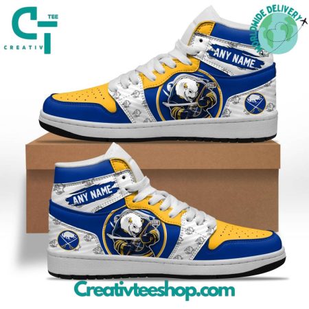 Buffalo Sabres AJ1 High Sneakers Shoes For Men And Women
