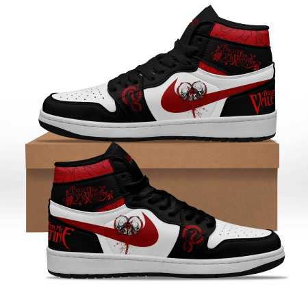 Bullet for My Valentine AJ1 High Sneakers Shoes For Men And Women