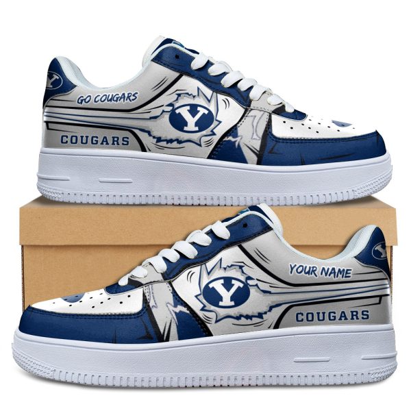 BYU Cougars Air Low-Top Sneakers Shoes For Men And Women