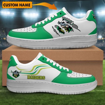 Canberra Raiders AJ1 High Sneakers Shoes For Men And Women