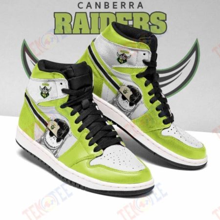 Canberra Raiders NRL AJ1 High Sneakers Shoes For Men And Women