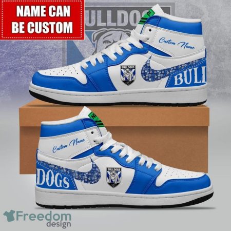 Canterbury-Bankstown Bulldogs AJ1 High Sneakers Shoes For Men And Women