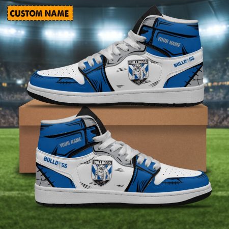 Canterbury-Bankstown Bulldogs AJ1 High Sneakers Shoes For Men And Women