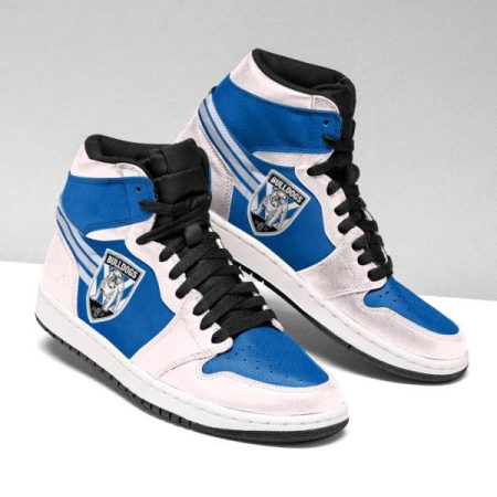 Canterbury-Bankstown Bulldogs NRL AJ1 High Sneakers Shoes For Men And Women