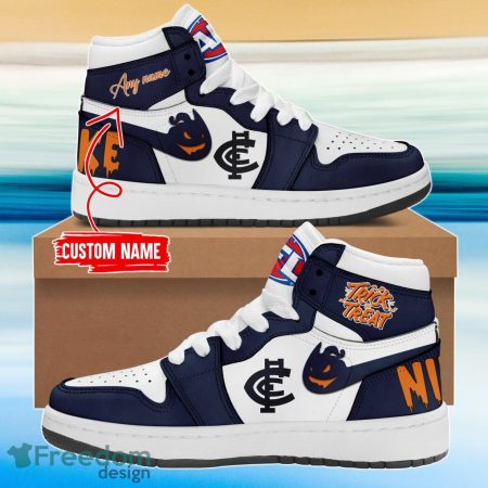Carlton Blues AJ1 High Sneakers Shoes For Men And Women