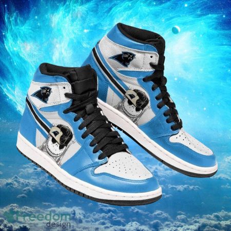 Carolina Panthers AJ1 High Sneakers Shoes For Men And Women