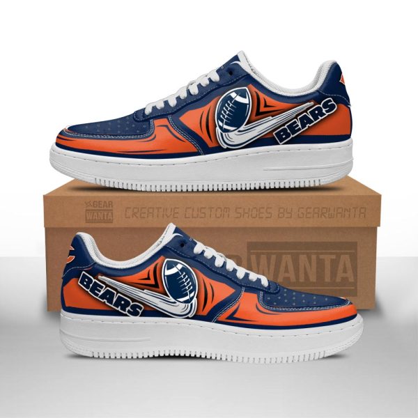 Chicago Bears Air Low-Top Sneakers Shoes For Men And Women
