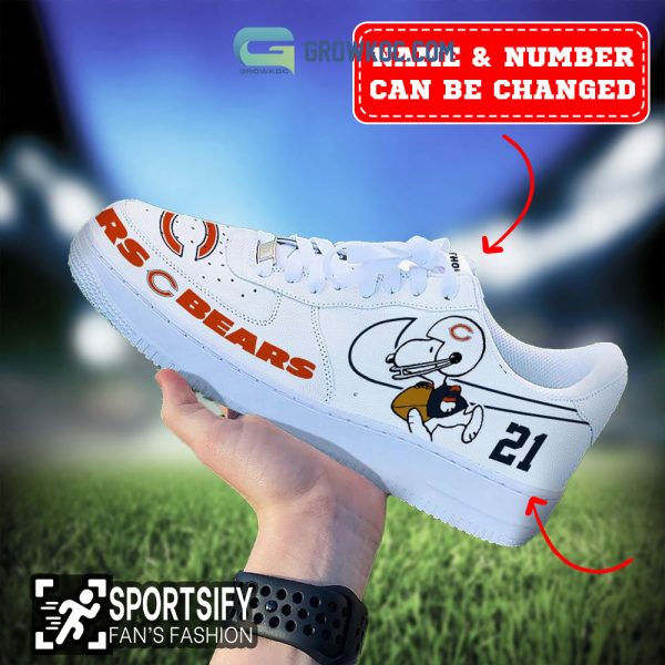 Chicago Bears Air Low-Top Sneakers Shoes For Men And Women