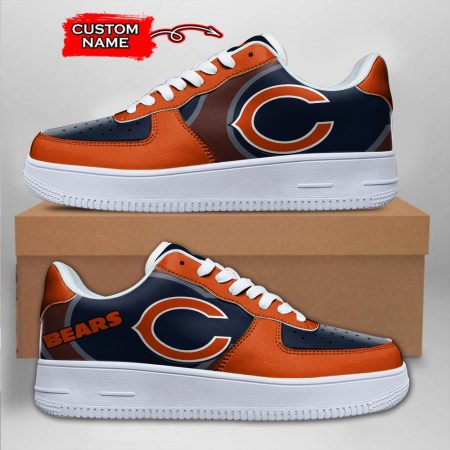 Chicago Bears NFL Air Low-Top Sneakers Shoes For Men And Women