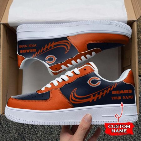 Chicago Bears NFL Air Low-Top Sneakers Shoes For Men And Women