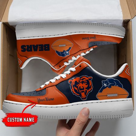 Chicago Bears NFL Air Low-Top Sneakers Shoes For Men And Women