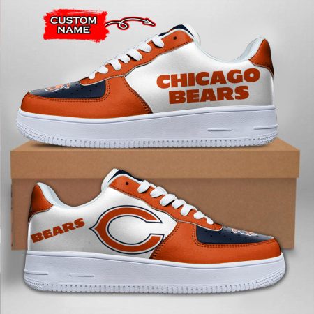 Chicago Bears NFL Air Low-Top Sneakers Shoes For Men And Women