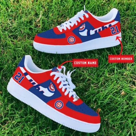 Chicago Cubs MLB Air Low-Top Sneakers Shoes For Men And Women
