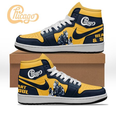 Chicago Rock Band AJ1 High Sneakers Shoes For Men And Women