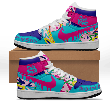Chris Brown AJ1 High Sneakers Shoes For Men And Women