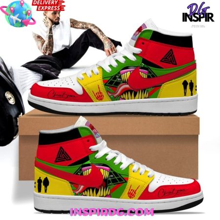 Chris Brown AJ1 High Sneakers Shoes For Men And Women